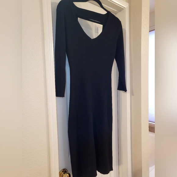No Boundaries Black Knit Bodycon Dress, Size 2XL - Picture 5 of 6